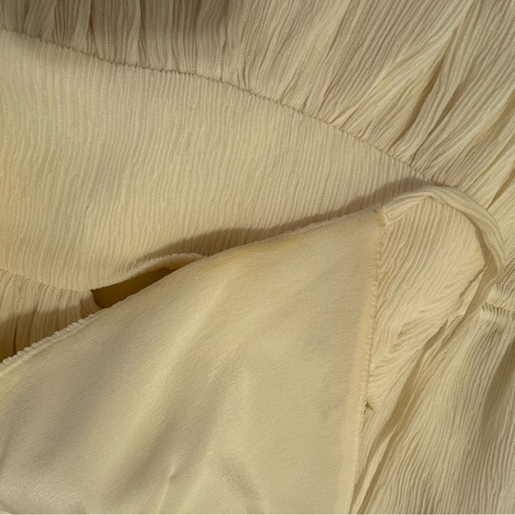 ADEAM WHITE LONG DRESS WITH CUTOUTS SAMPLE SIZE - Picture 9 of 16